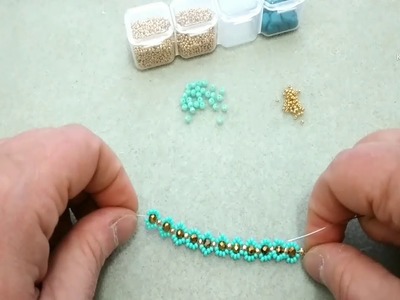 Creiamo insieme con le perline (coll. Cobeads ) #tutorial #Perline #beads #koralky