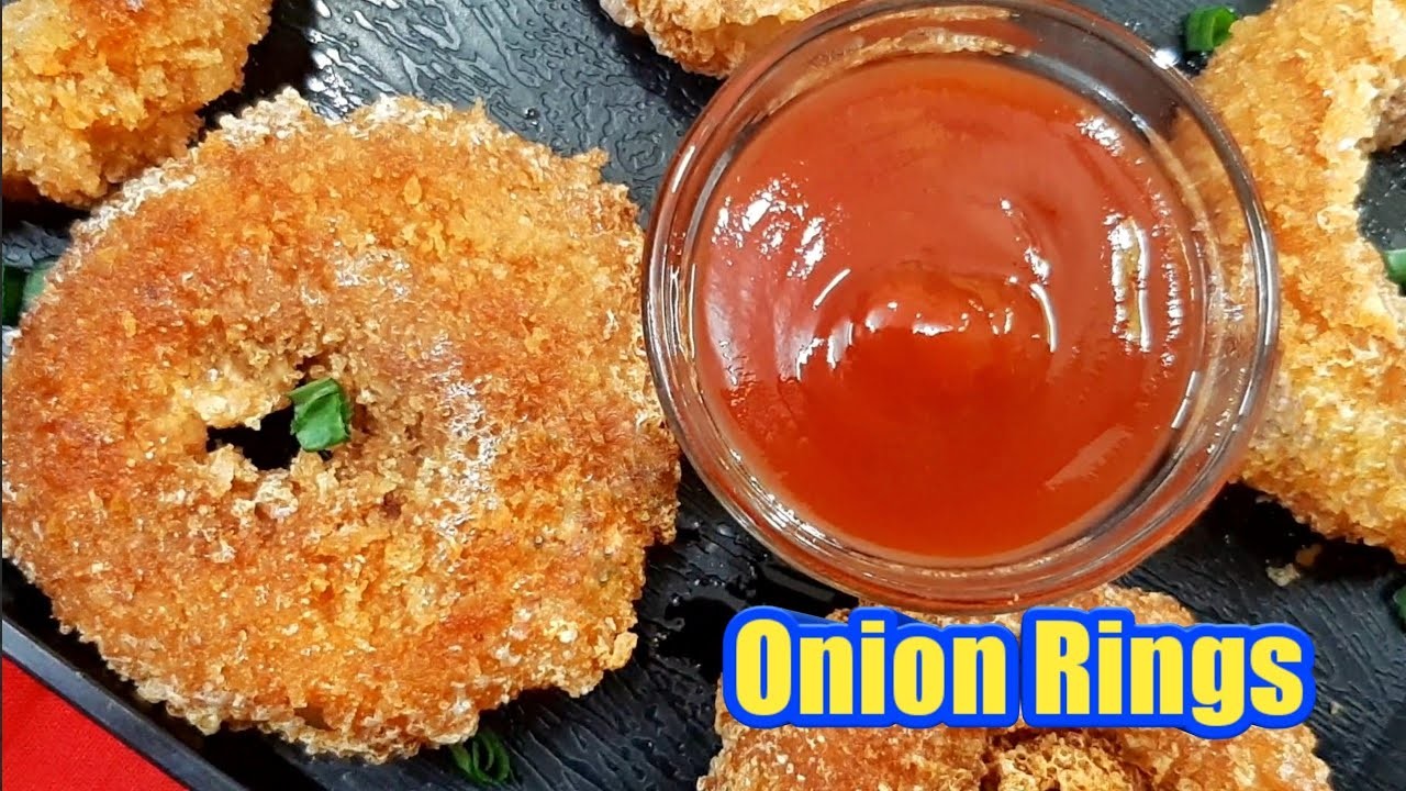 Homemade Onion Rings || Crispy || ওনিয়ন রিংস || Onion Rings Banane ka easy Recipe