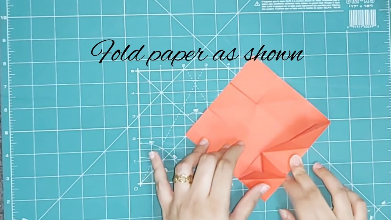 Napkin fold Card| handmade card| scrapbook| tutorial