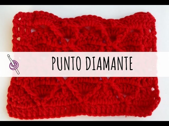 Come fare il punto diamante - Tutorial Uncinetto