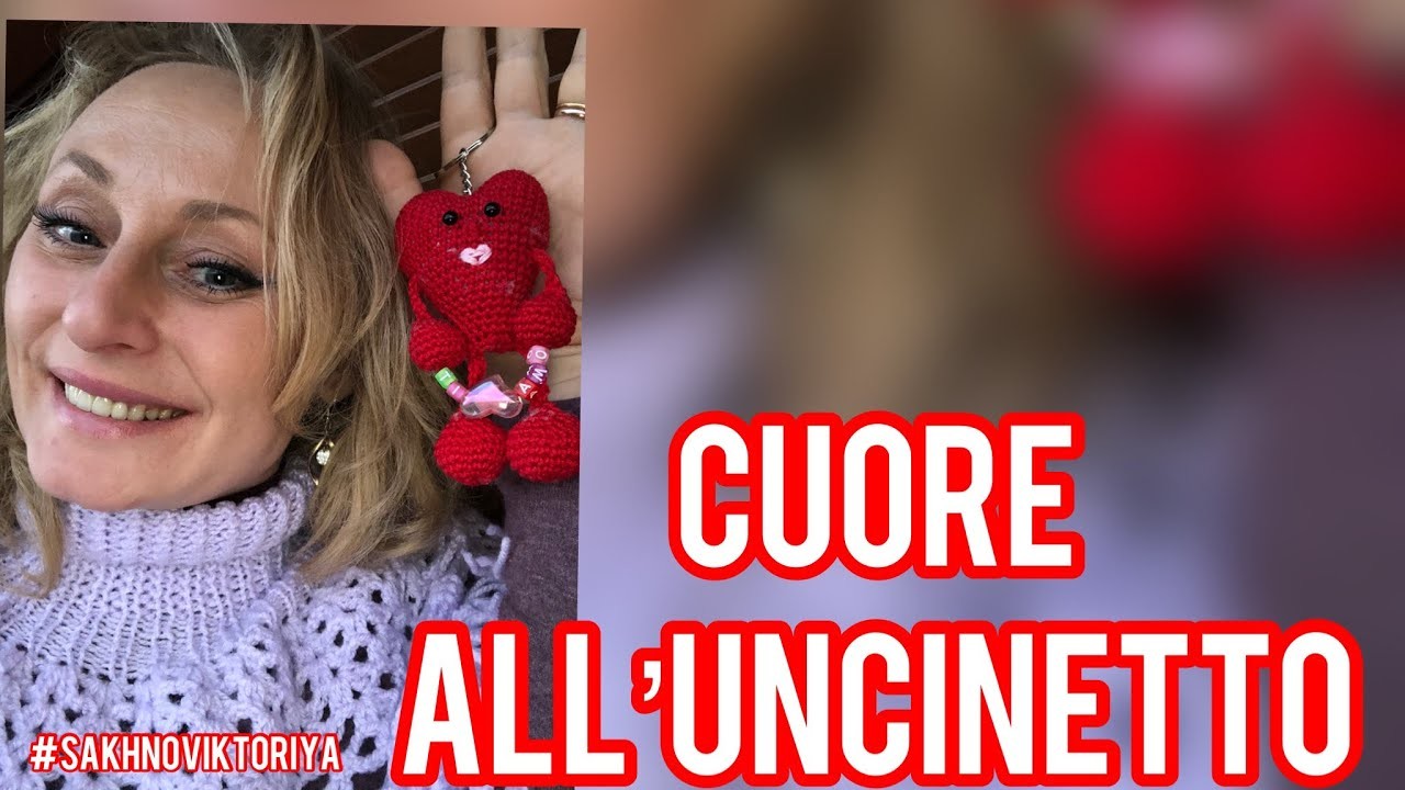 CUORE ALL' UNCINETTO Live streaming di Fatto a mano con Viktoriya Sakhno