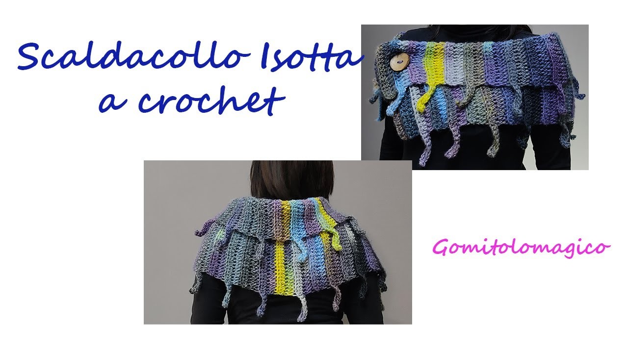 Scaldacollo Isotta a crochet