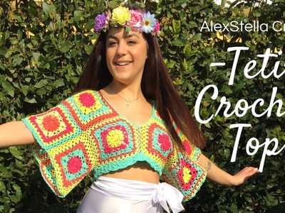 Crochet Top Boho Style  - Top all'uncinetto Boho Style