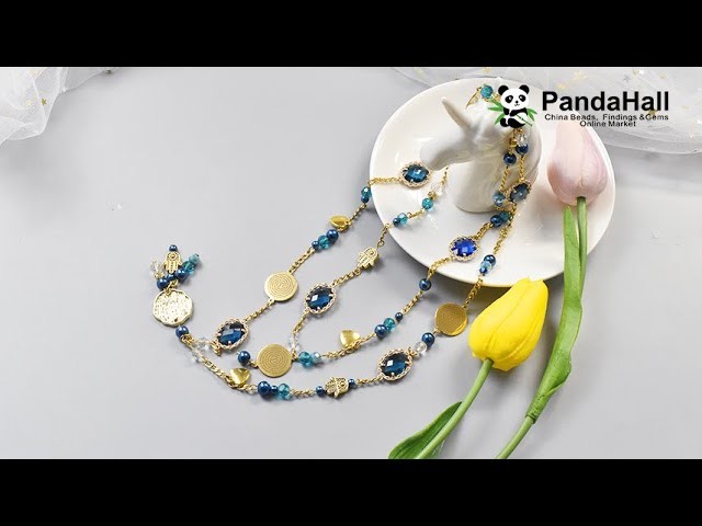 【Pandahall DIY】Collana vintage a più fili. Multi-strand Vintage Necklace