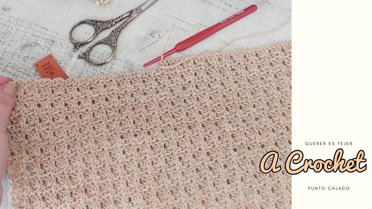 Punto Súper Fácil Calado Crochet ♡ Crochet stitches