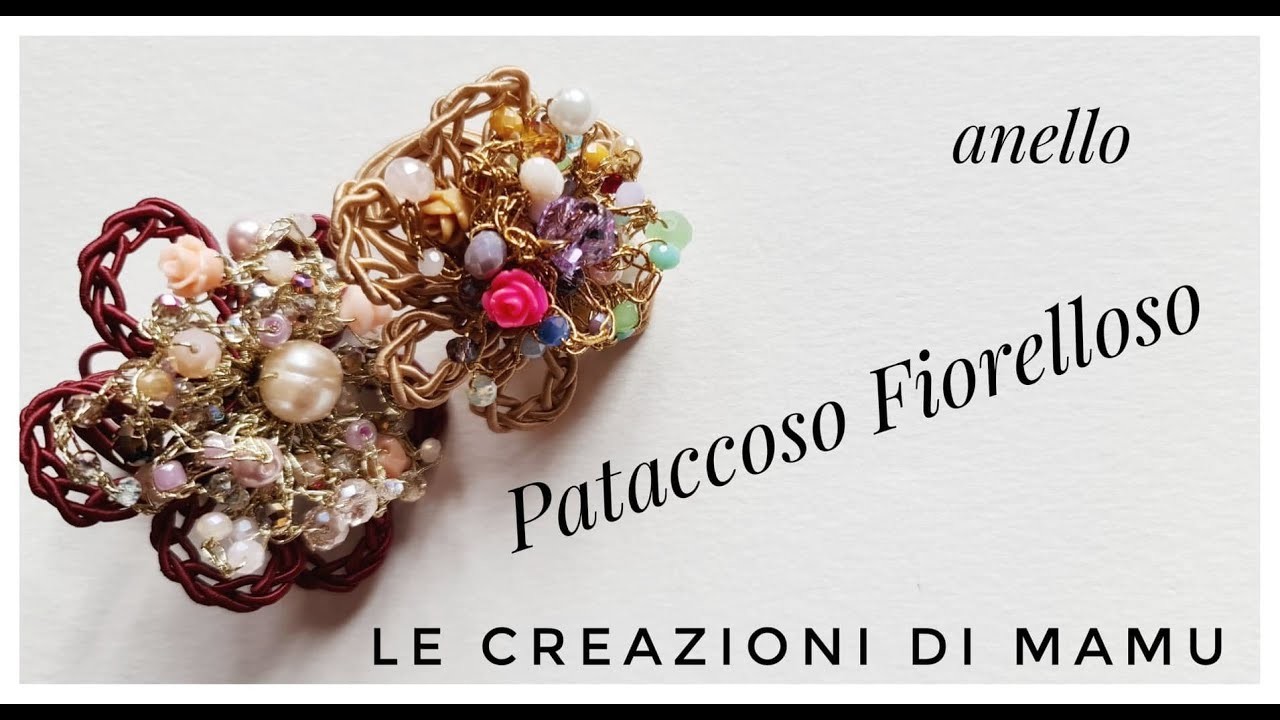 ANELLO PATACCOSO FIORELLOSO