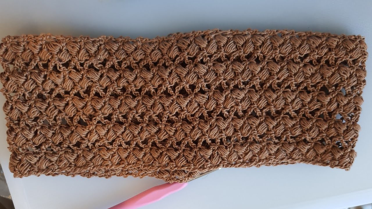 Bandana Fascia crochet. tutorial