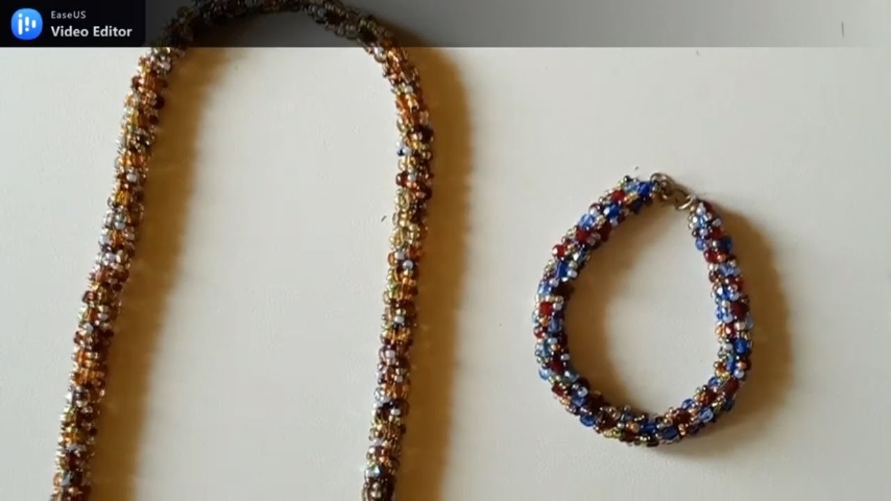 Bracciale in crochet spirale turca gioielli tessili handmade