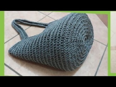 TUTORIAL BORSA UNCINETTO "Linette" tonda crochet bag