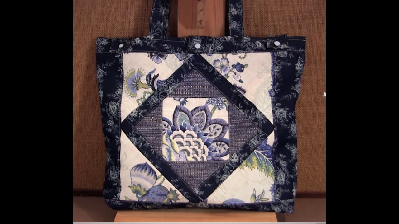 Le méga sac patchwork très facile, couture débutante, astuces et conseils.