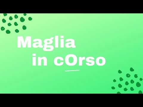 Maglia in cOrso 4: la maglia tubolare in tondo