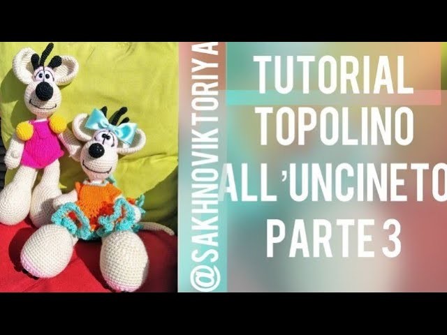 Topolino all'uncinetto. PARTE 3