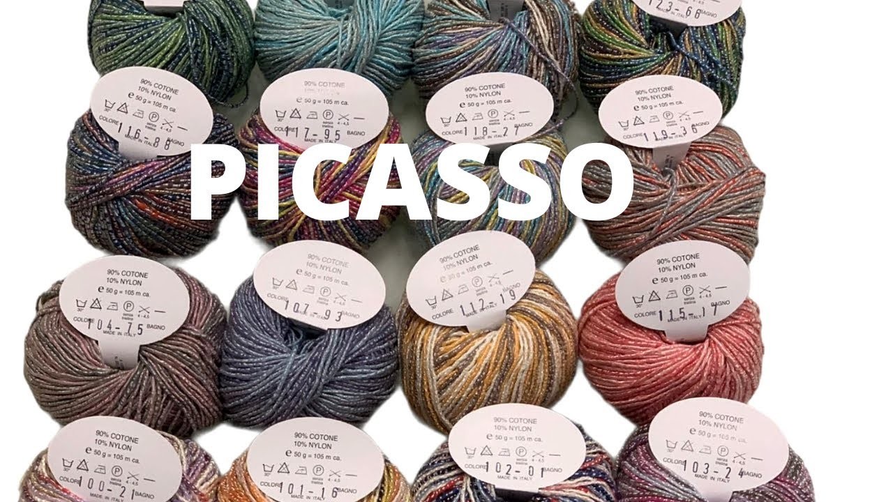 Presentazione Filato PICASSO Uncinetto Facile Andy Handmade