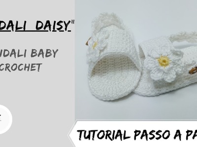 Sandali baby crochet "Daisy"