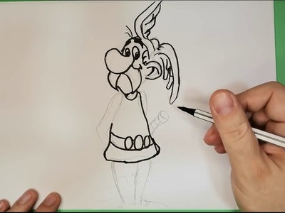 Come disegnare Asterix Tutorial