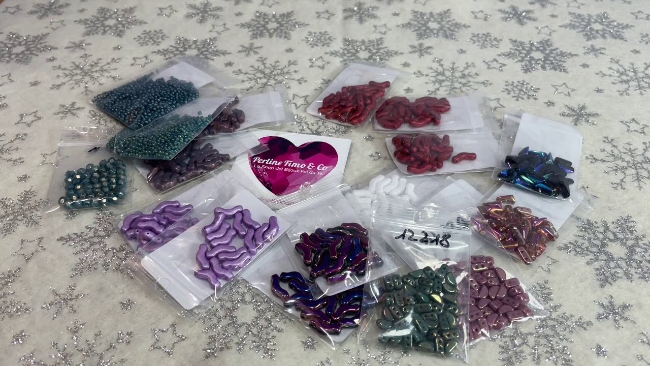 I MIEI CONSIGLI PER GLI ACQUISTI PERLINOSI: PERLINE FIMO AND CO. E CHIACCHIERE DI INIZIO ANNO! ????
