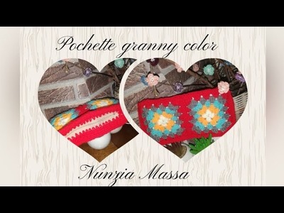 Pochette granny color