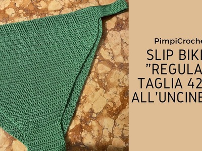 Slip Bikini "Regular" taglia 42-44 all'uncinetto|PimpiCrochet|