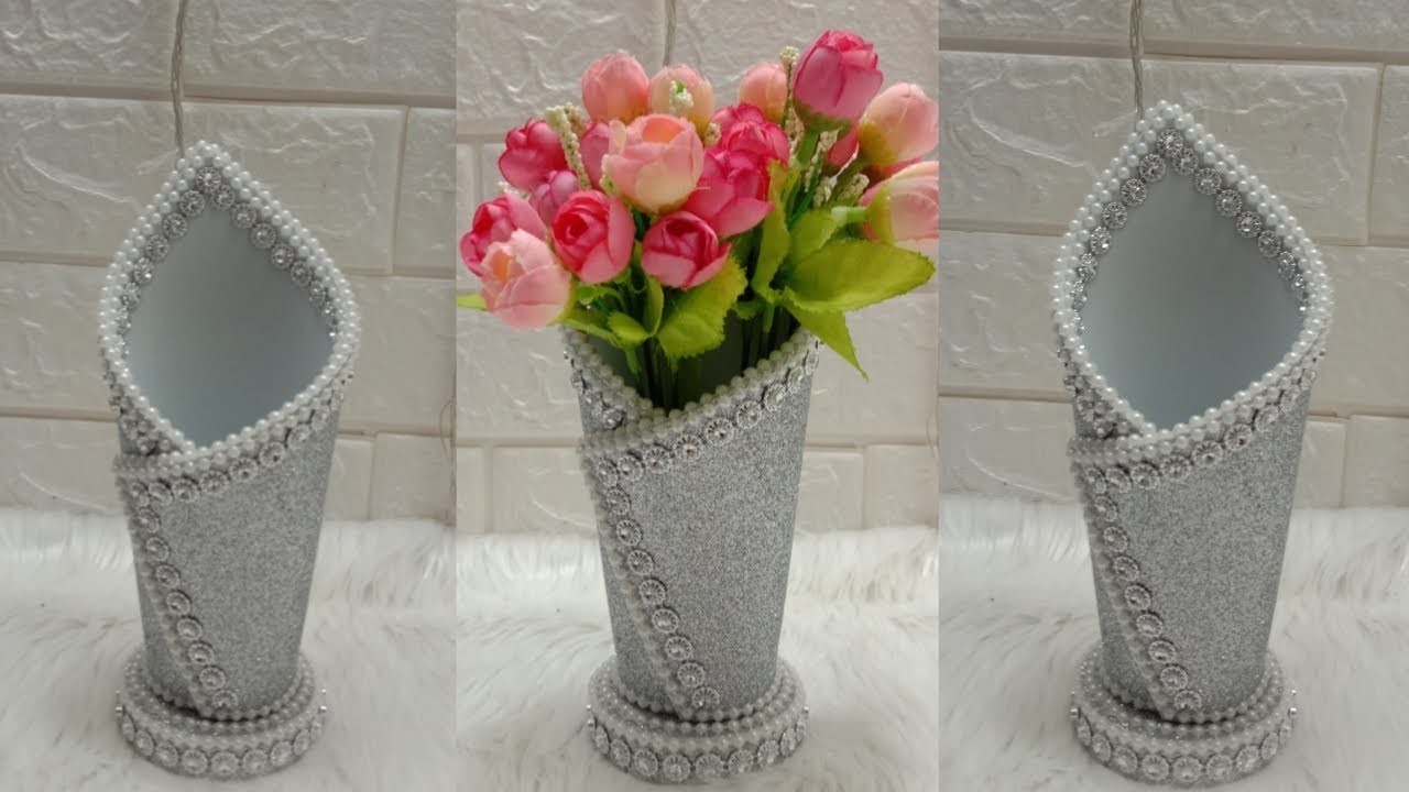 Wow Vas Bunga cantik hanya dengan selembar Foam || Easy Craft || Home Decor