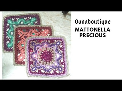 Mattonella "PRECIOUS" all'uncinetto by oanaboutique.com