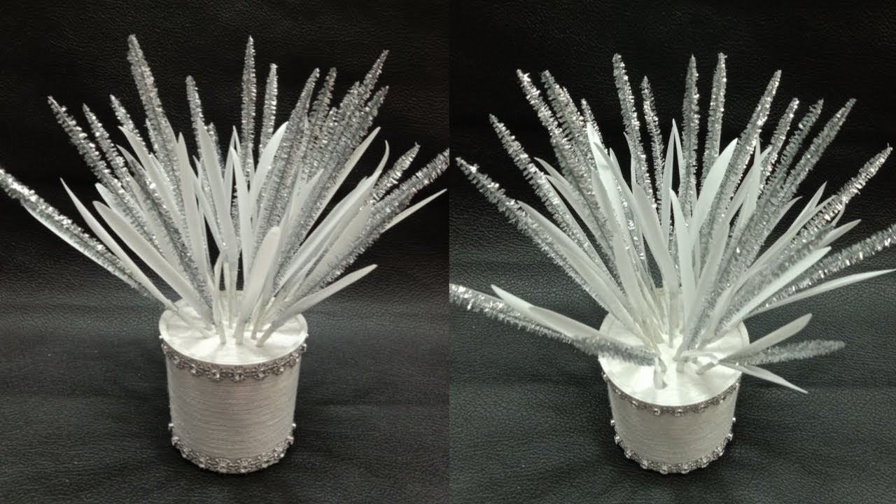 Mudah dan Murah membuat Bunga dari kawat bulu || Easy and Cheap to make Flowers from Feather Wire