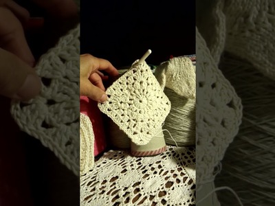 Cablè in cotone povero per il sotto teiera: campionare in nuovo filato e coordinarlo conn poco ????