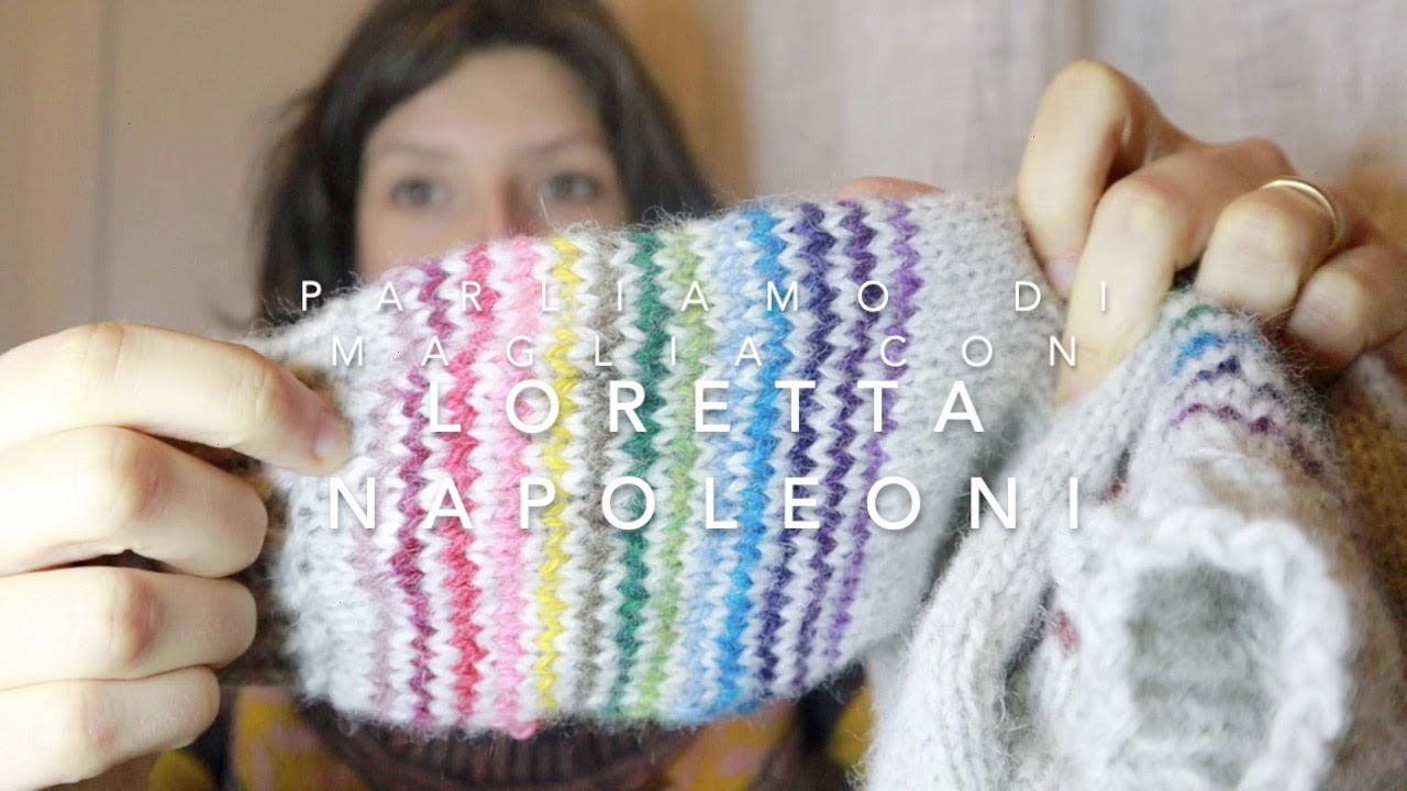 Parliamo di Maglia Italian Knitting Podcast 3.9, seconda parte: Intervista con Loretta Napoleoni