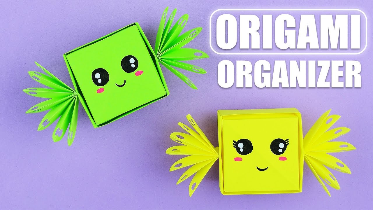 ???? Portaoggetti di carta fai da te | Lavoretti con la carta | DIY Papercraft origami