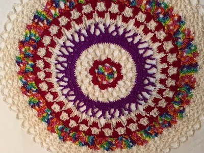 Crochet Mandala - Round 10