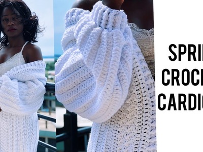 How to crochet a cardigan