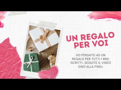 PROGETTO GRATUITO: Un regalo per voi!