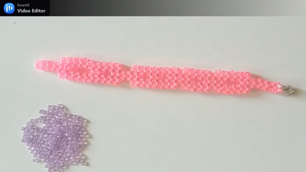 Bracciale con la tecnica cubic craw 3d Sandy  ( 1 parte )