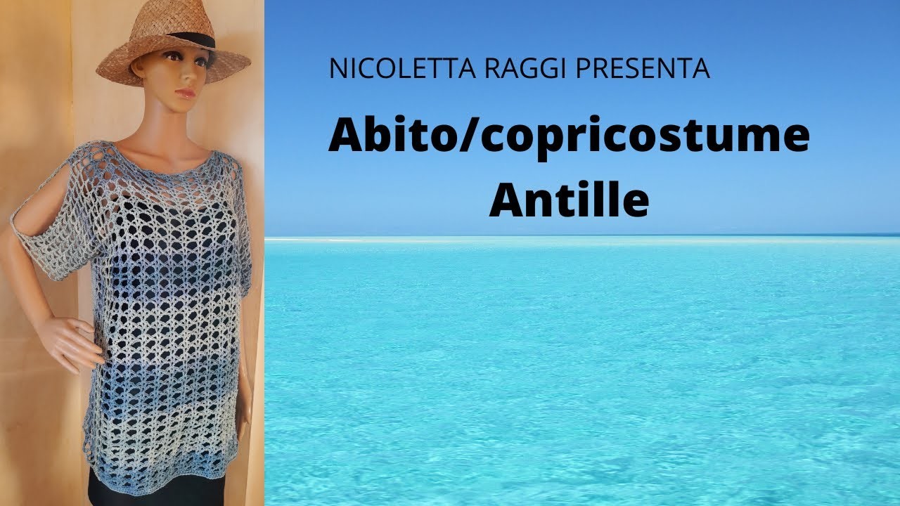 Abito. copricostume Antille