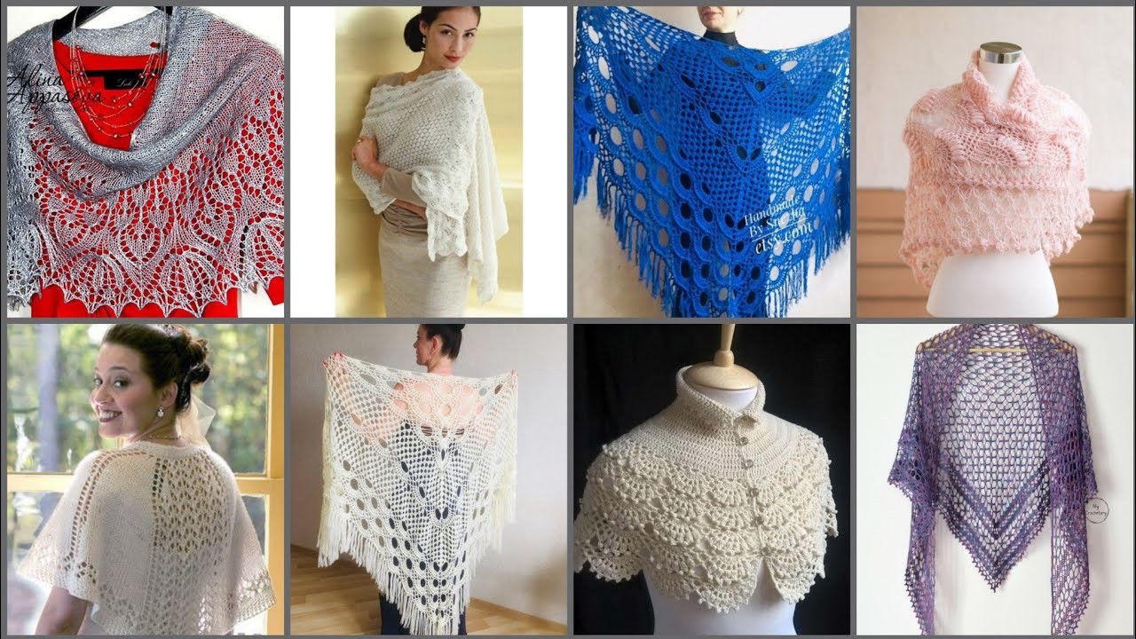 3d elegante patchwork bridals crochet chales de mujer y caplets chales ideas