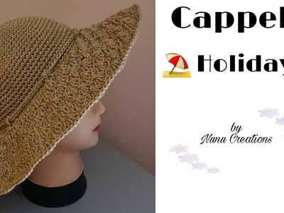 #nunucreations#accessoriocappello# * CAPPELLO HOLIDEY *