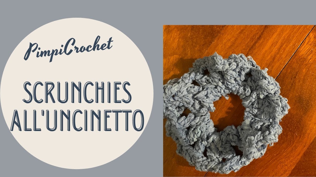 Scrunchies all'uncinetto|PimpiCrochet|