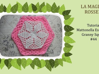 Tutorial mattonella Granny esagonale #44