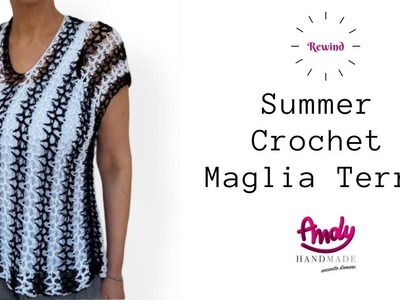 Tutorial Summer Crochet Maglia Terry