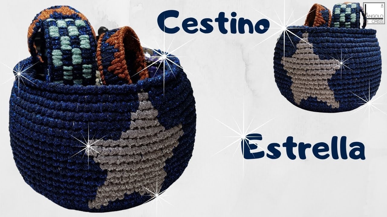 TUTORIAL cestino GRAPHGHAN TAPESTRY all'uncinetto