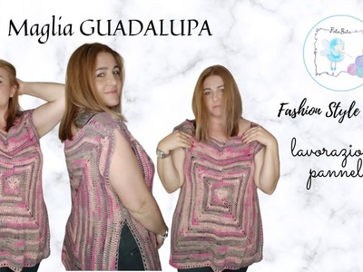 TUTORIAL: MAGLIA GUADALUPA #uncinettofacile #facilecrochet #maglia #top #canotta #handmade #fatabata