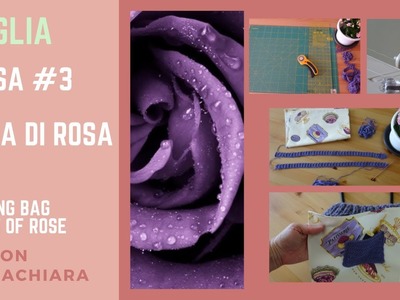 Maglia Borsa Viola di Rosa 3 di 4 Knitting Violet of  Rose Tejedo de Punto Bolsa maisonmariachiara