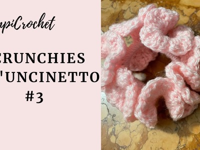 Scrunchies all'uncinetto #3 |PimpiCrochet|