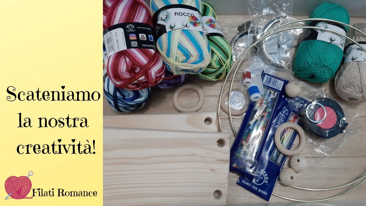 Accessori per maglia, uncinetto e macramé -  Vi presento i nuovi arrivi su www filatiromance com