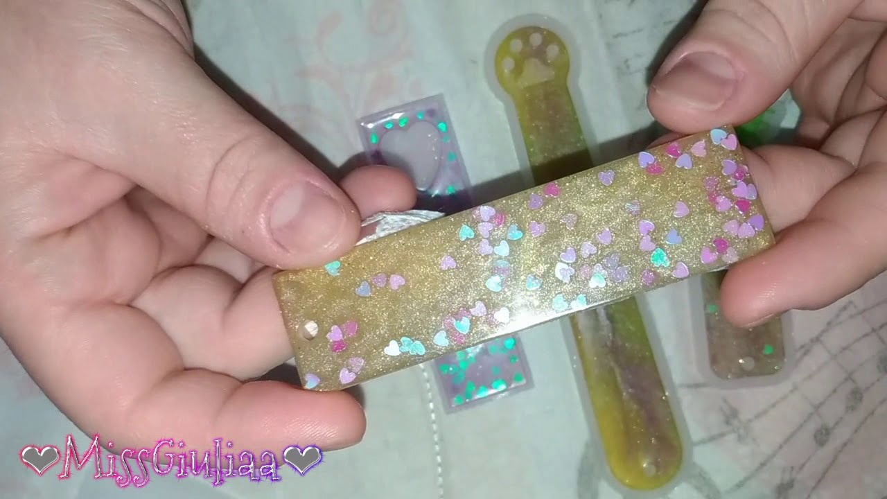 DIY : Segnalibro in Resina | MIssGiuliaa per Beadpark | bookmark