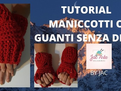 ????TUTORIAL GUANTI SPIGA DI GRANO FACILE SENZA DITA