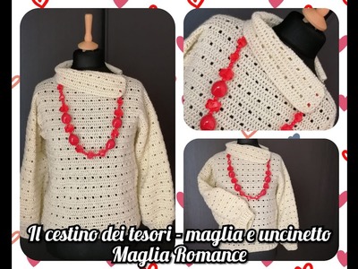 Uncinetto Maglia Romance Semplice, principianti, crochet, croche