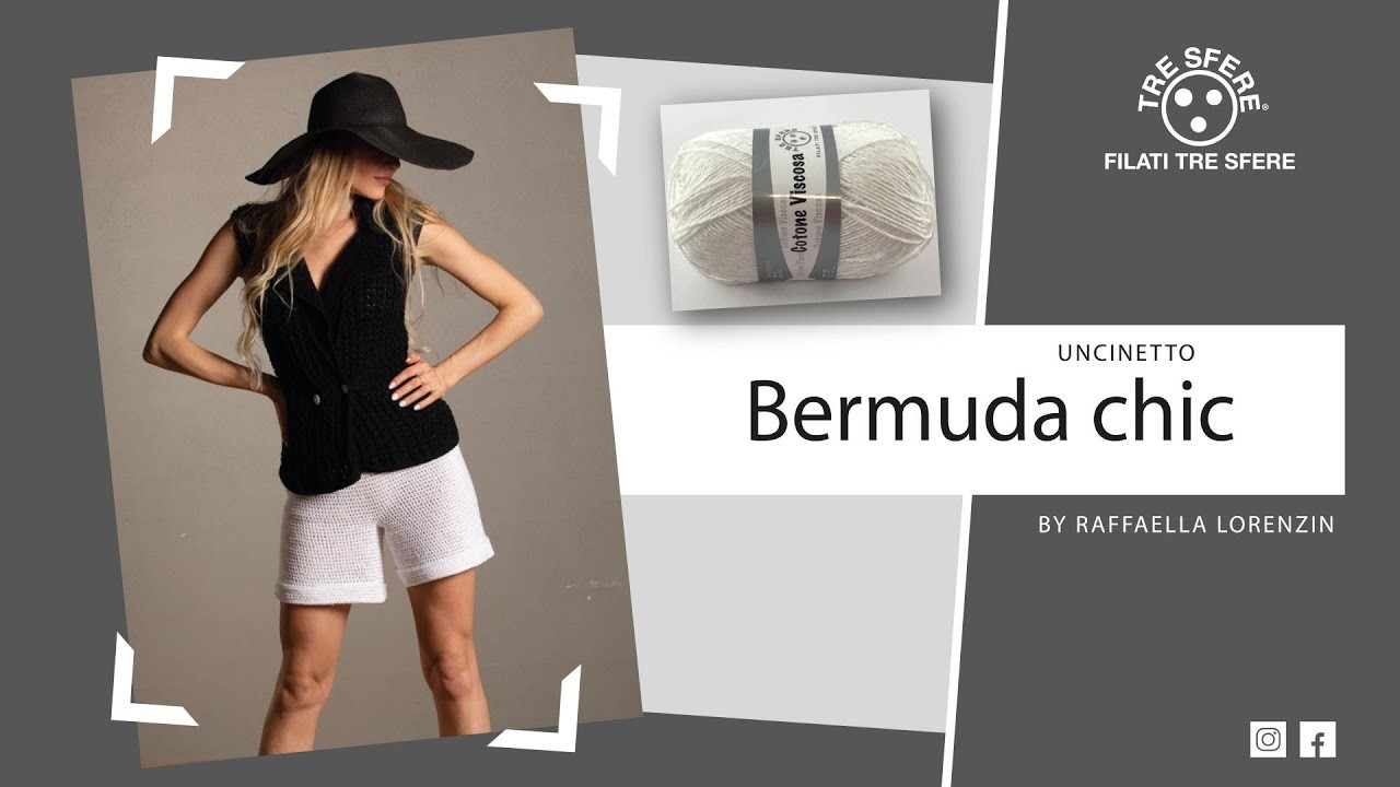 Bermuda chic ad uncinetto