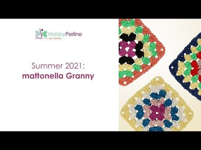 Uncinetto: come realizzare una mattonella Granny | TUTORIAL - HobbyPerline.com