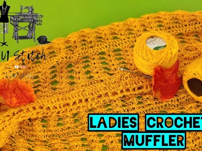 EU Stitch- crochet muffler by Asha Saran