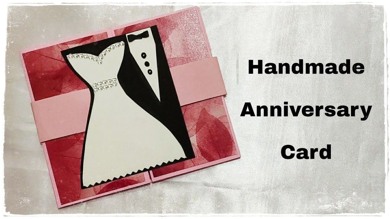 Handmade Anniversary Card Tutorial | DIY Anniversary Gift Idea